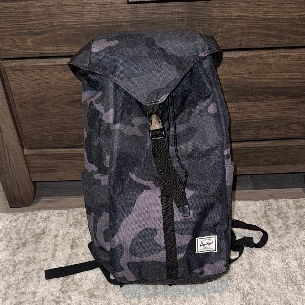 Black Camo Herschel Backpack